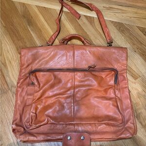 Leather Garment Bag